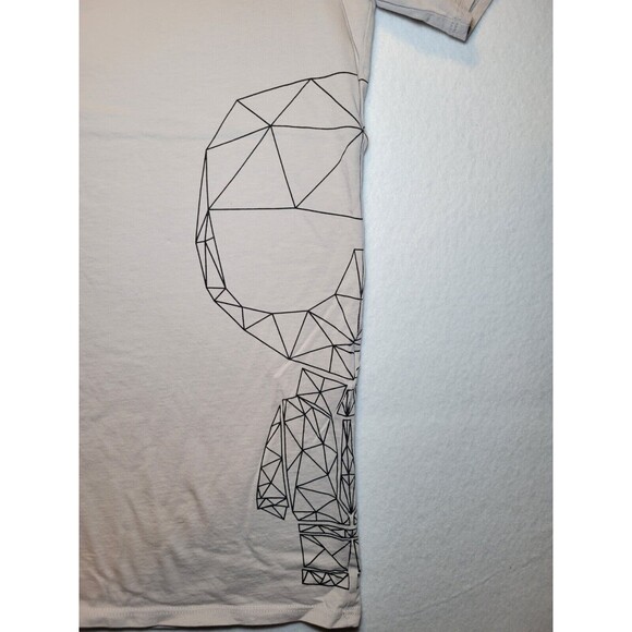 Karl Lagerfeld Spellout Double-sided Icon Logo Geometric Design Mens Size Medium - Picture 3 of 11